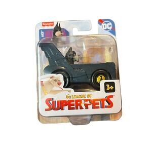 Fisher Price DC Superpets Batman's Dog Ace die-cast car